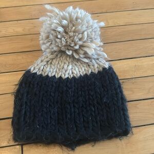 Free People Puff Ball Beanie